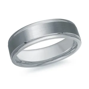 14K White Gold Ring from the Tantalum Collection by Malo - MRDTN-006-6W