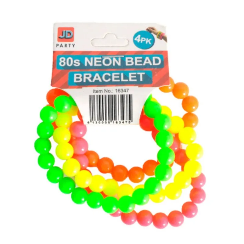 80s Fluro Bracelets Mixed