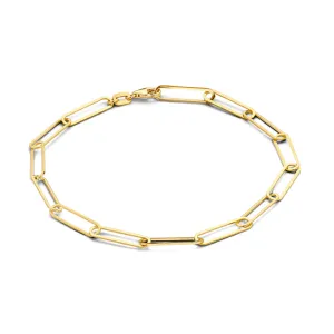 Aidee Odile 14 karat gold link bracelet