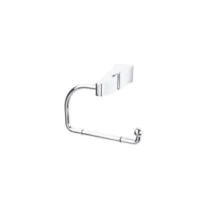 Aqua Open Post Toilet Paper Holder - Polished Chrome