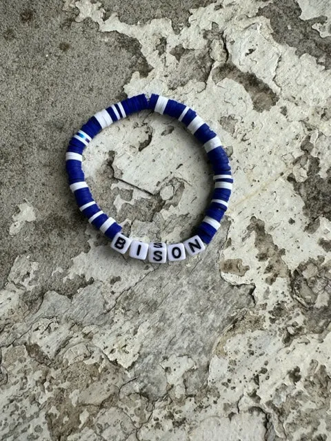 Bedford Bison School Spirit Team Bracelets