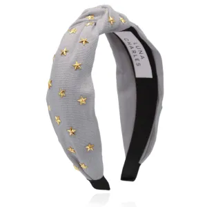 Bella Star Headband - Grey