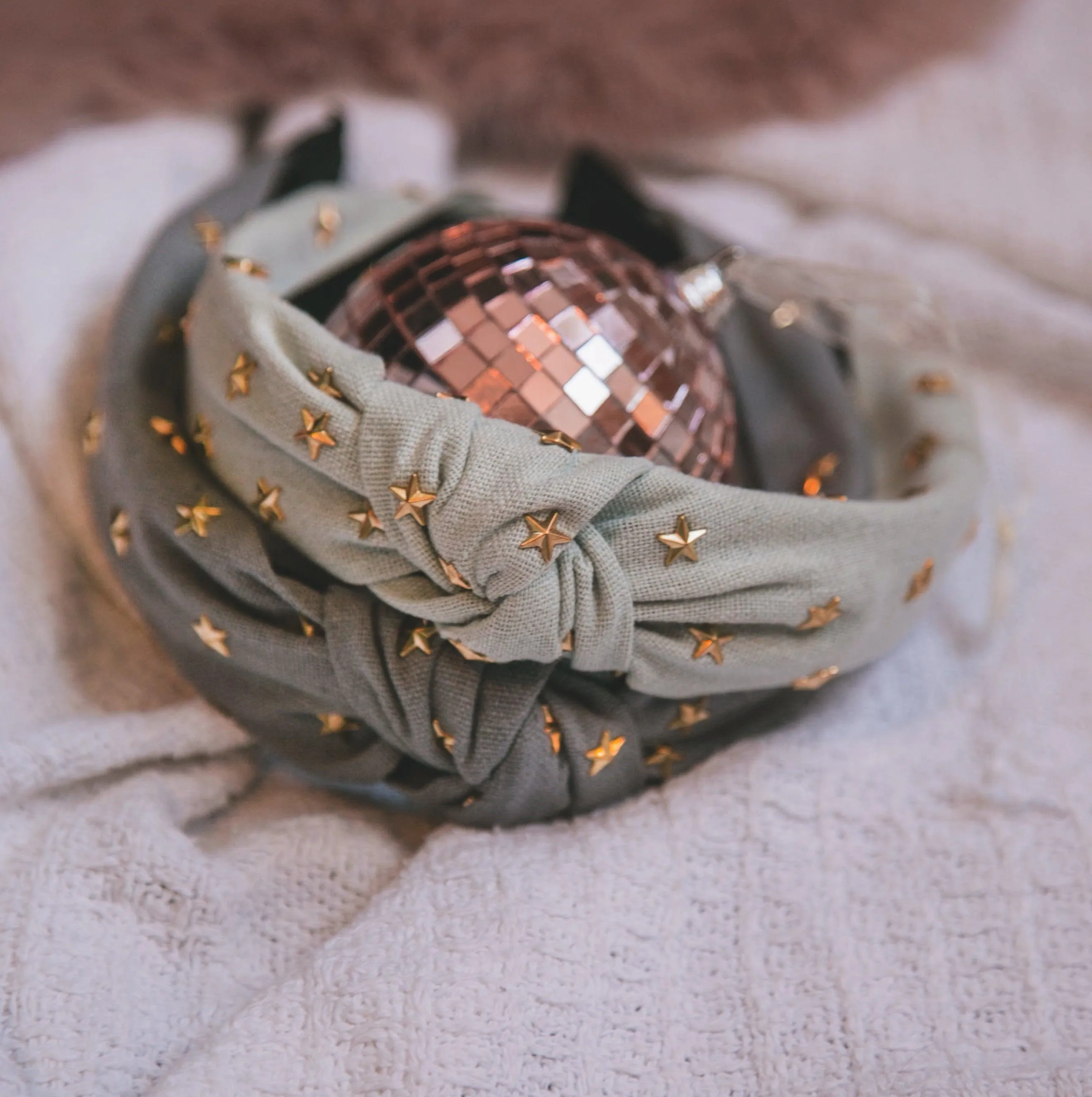 Bella Star Headband - Grey