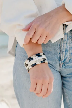 Black & White Bangle Set