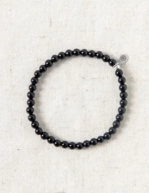 Black Tourmaline Mini Gemstone Bracelet