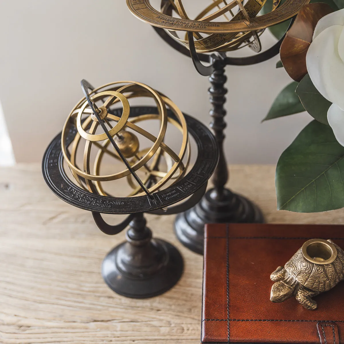 Celestial Armillary Globes (Brass)