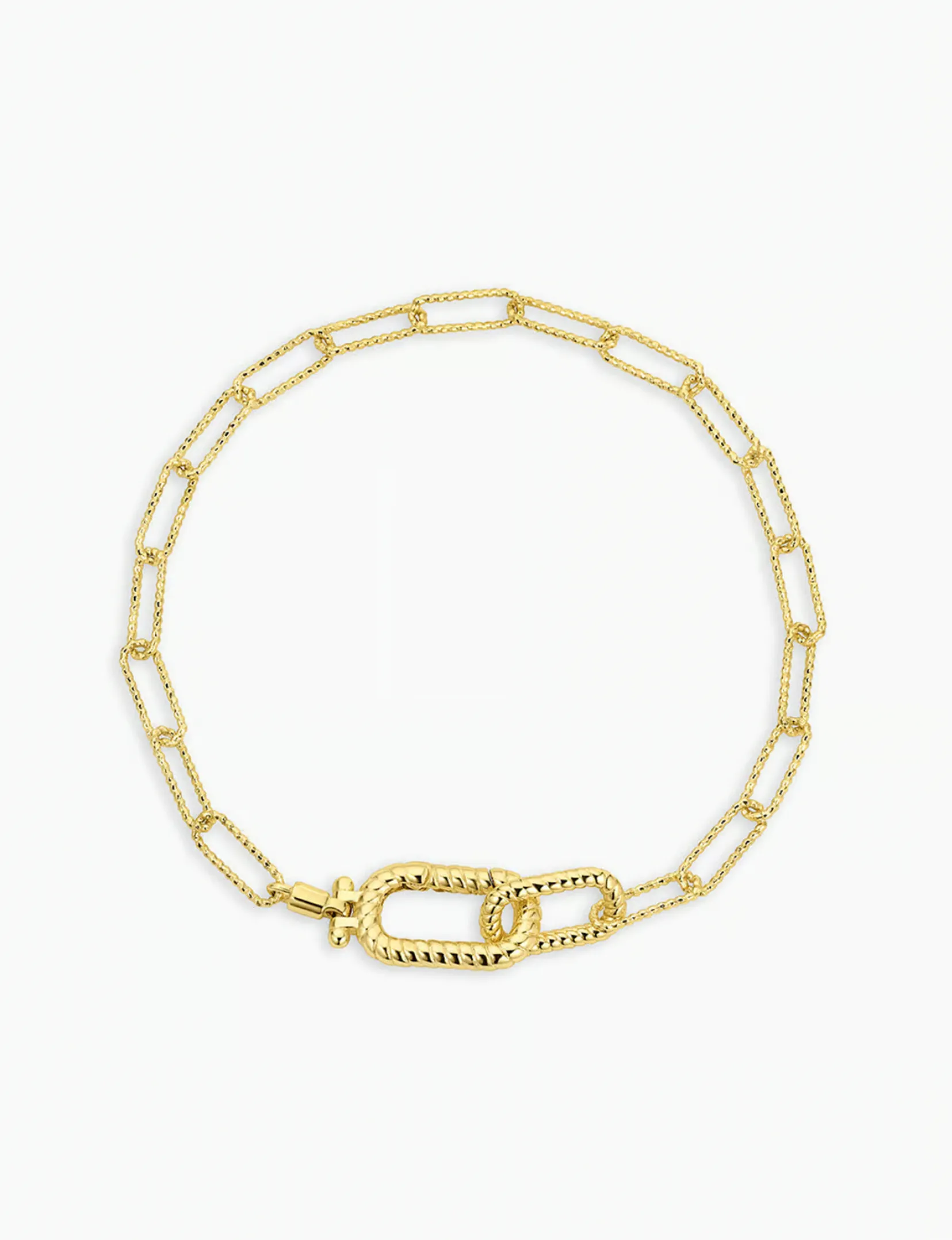 Crew Link Bracelet, Gold