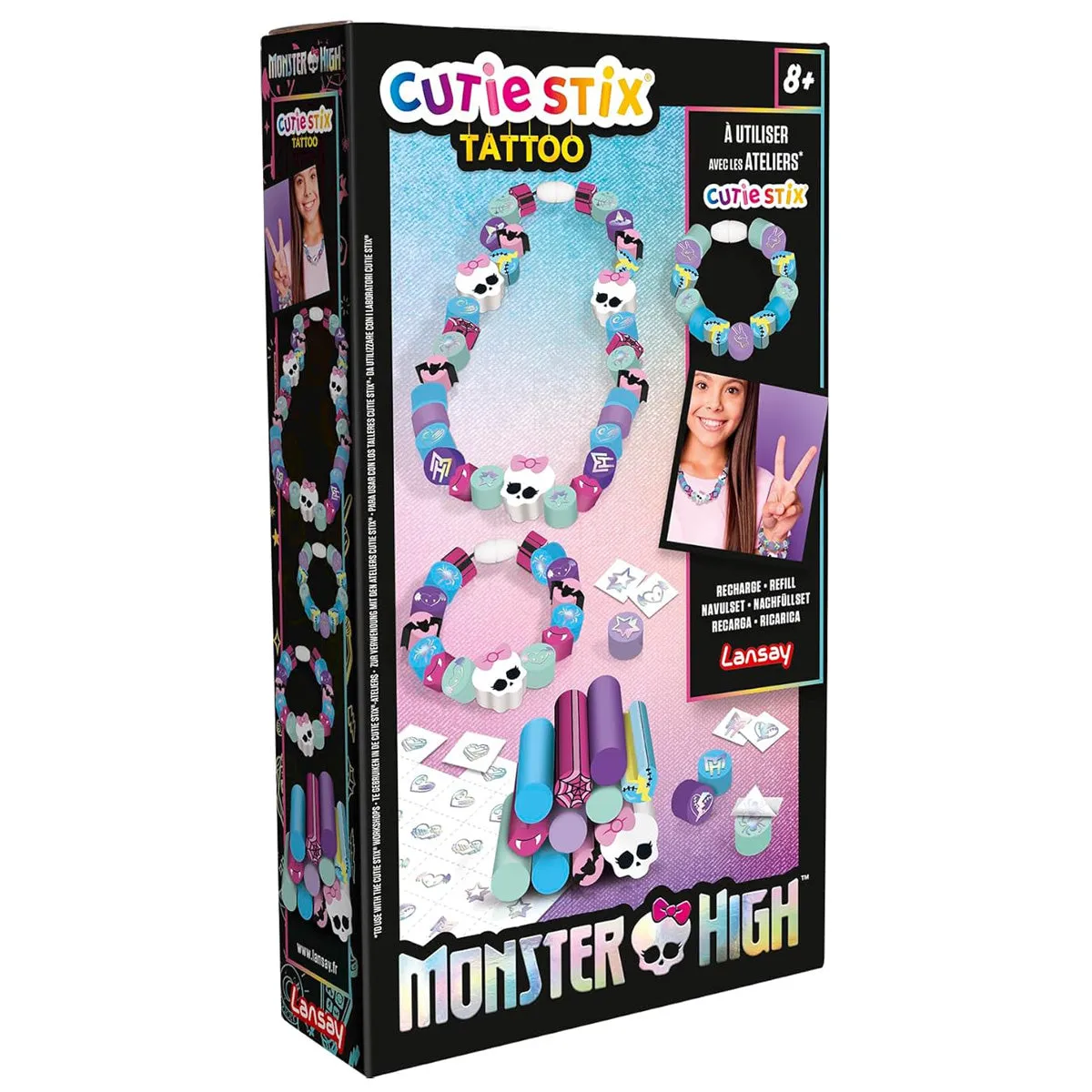 Cutie Stix Tattoo: Monster High Refill Set