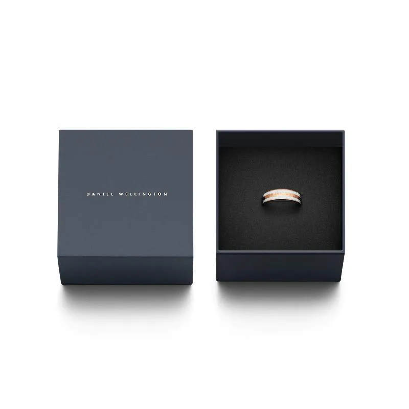 Daniel Wellington  Emalie Ring Satin White Rose Gold