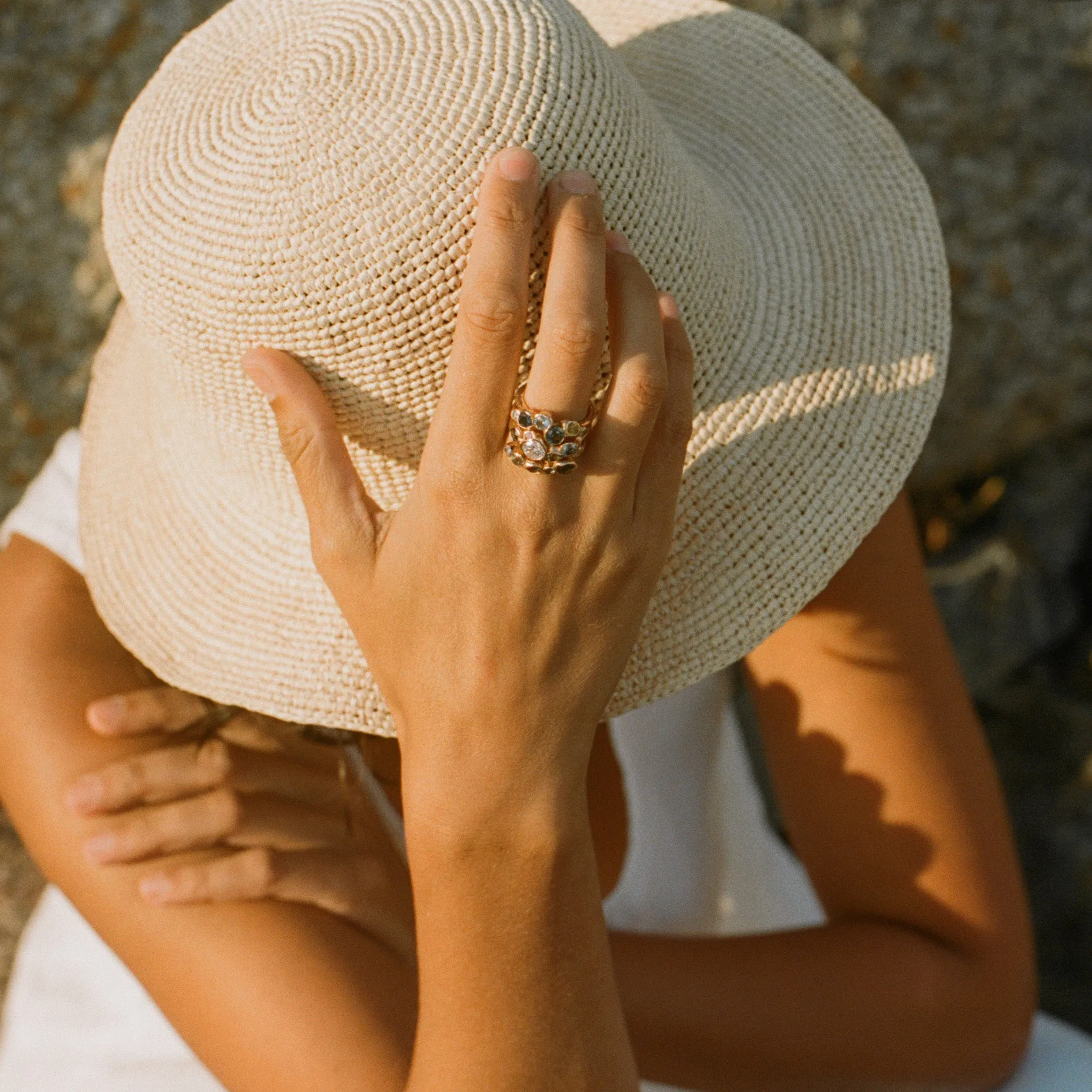 Diamond Shoal Ring Stack