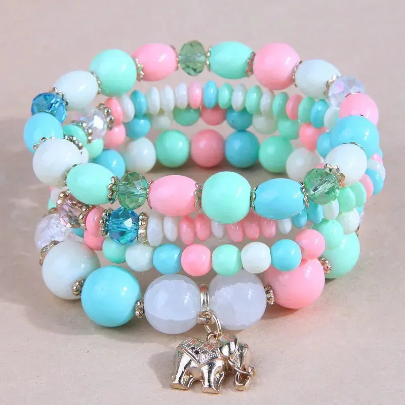 Elephant Bracelet Stack