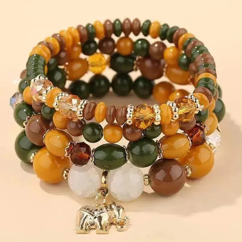 Elephant Bracelet Stack