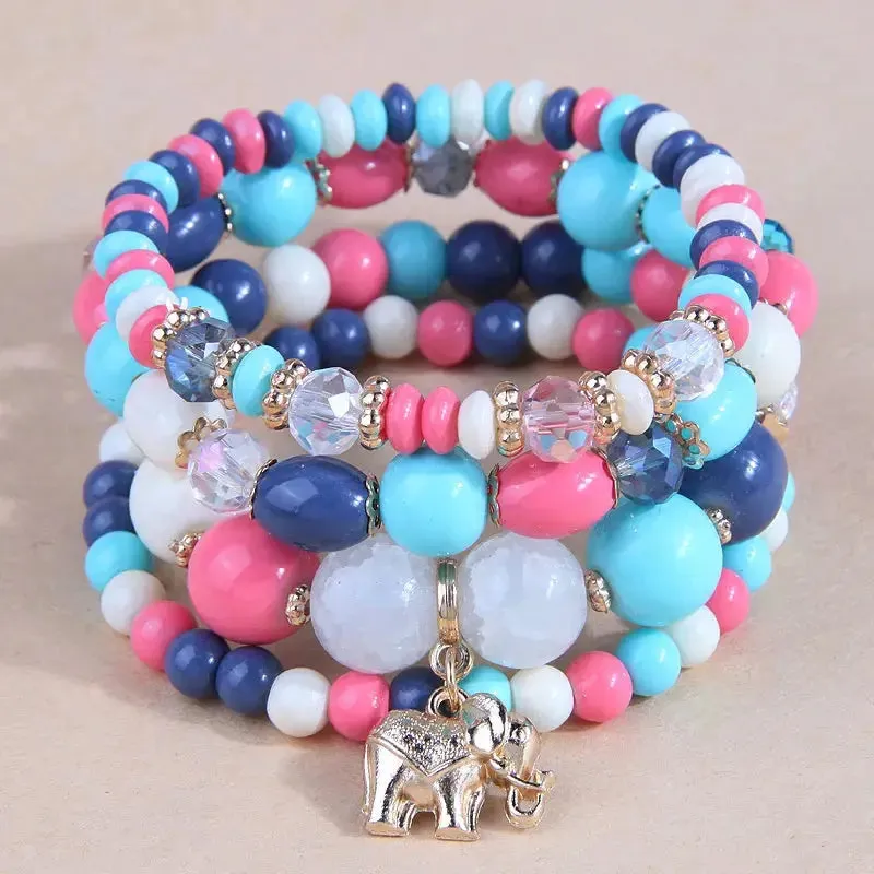 Elephant Bracelet Stack