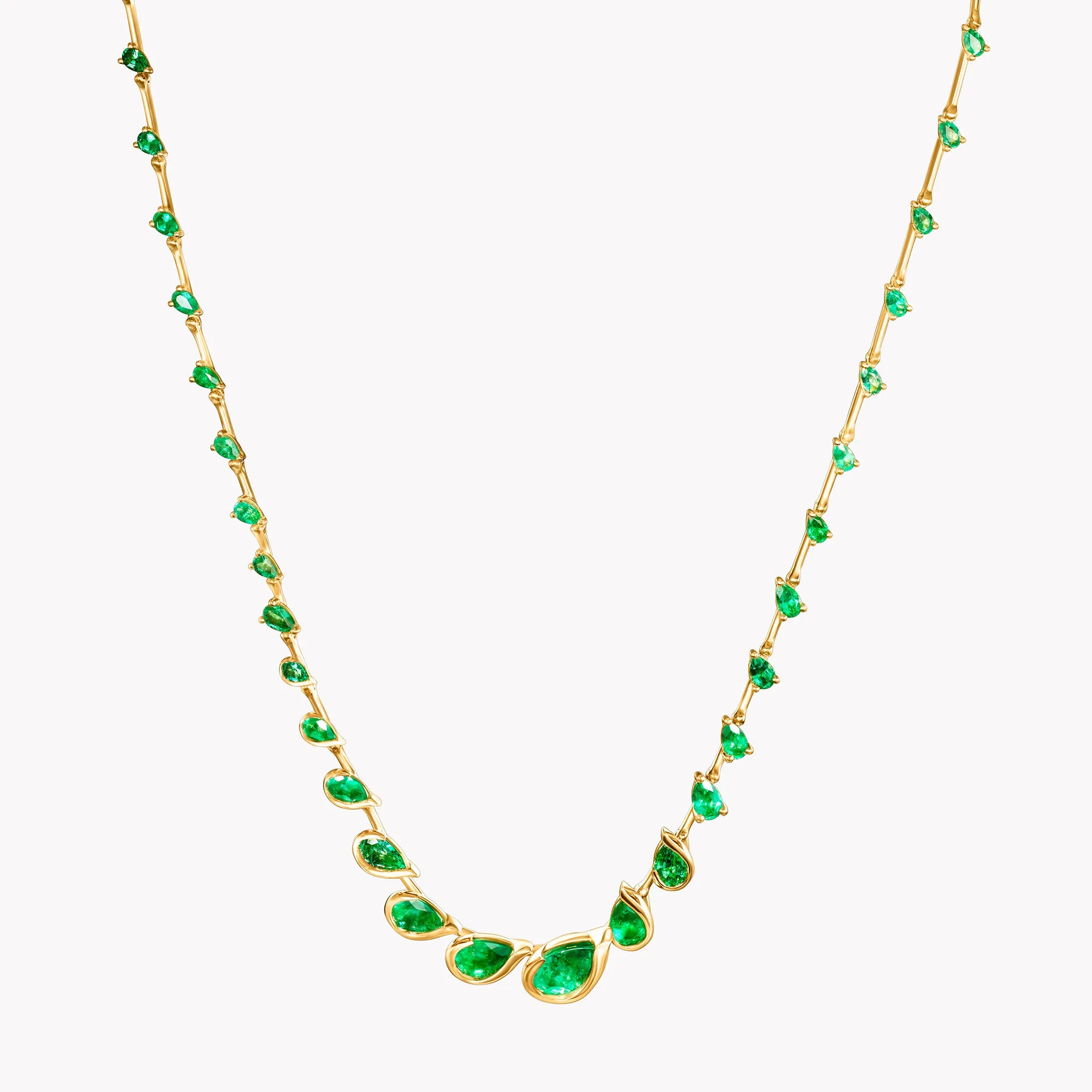 Emerald Flicker Necklace