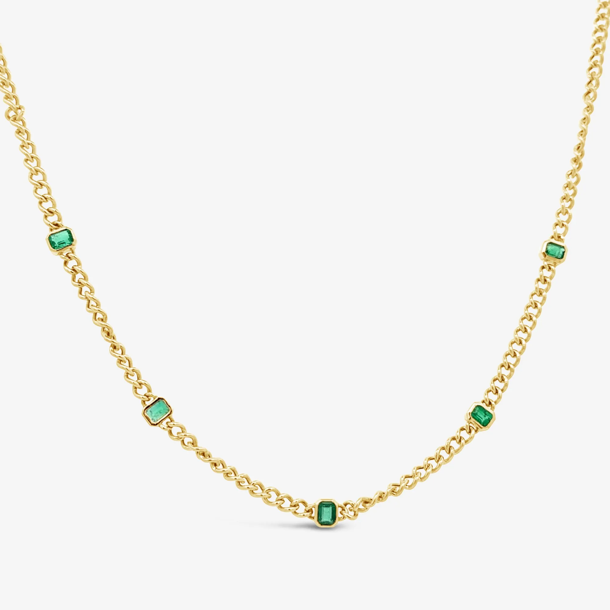 Emerald Havana Link Necklace