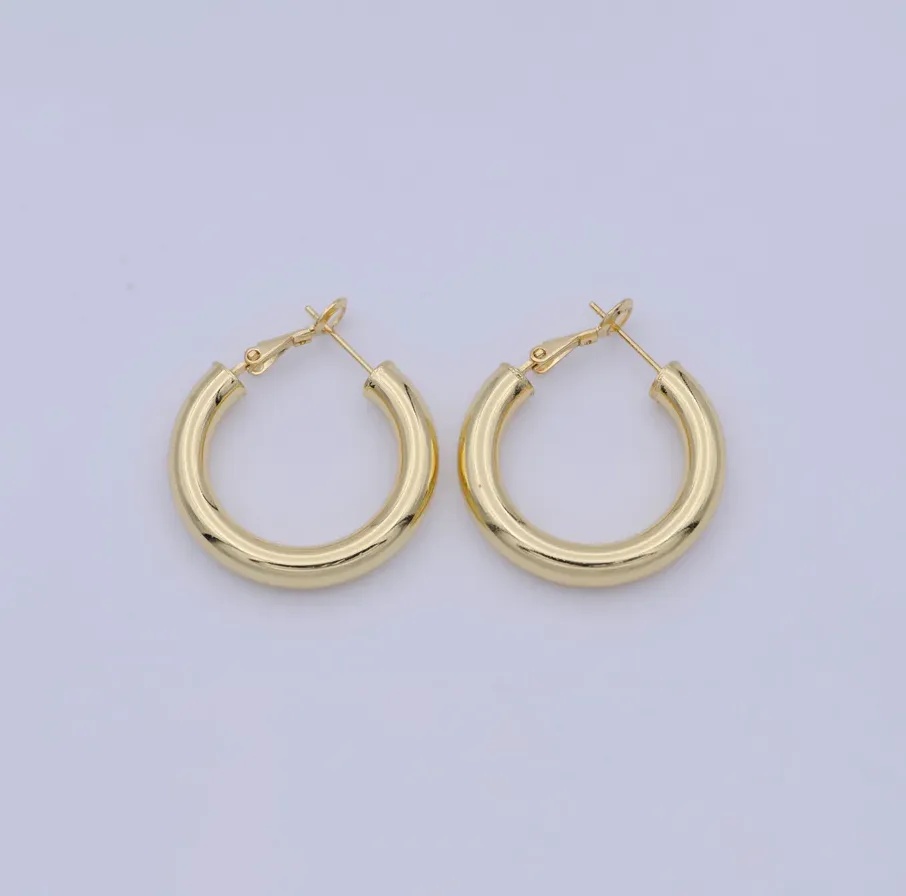 Gold Filled Hinged Hoops