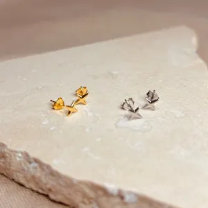 Gold or Silver Starlight Studs