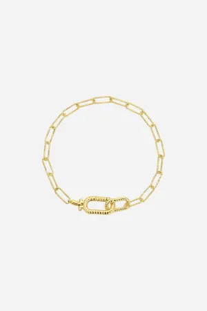 Gorjana Crew Link Bracelet Gold