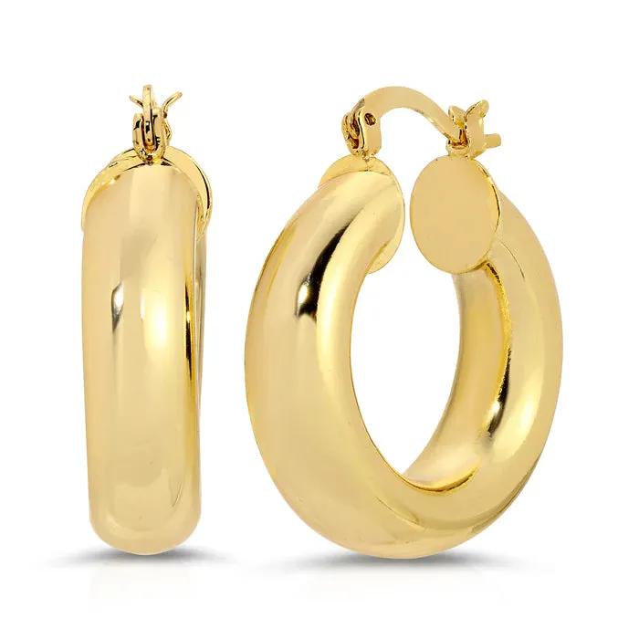 Joy Dravecky - Blake Thick Hoop in Gold