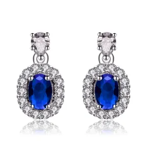 Juliette Regal Blue Drop Earrings