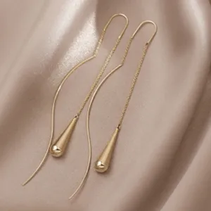 Just Lil Things Gold Drop Earrings jlt12097