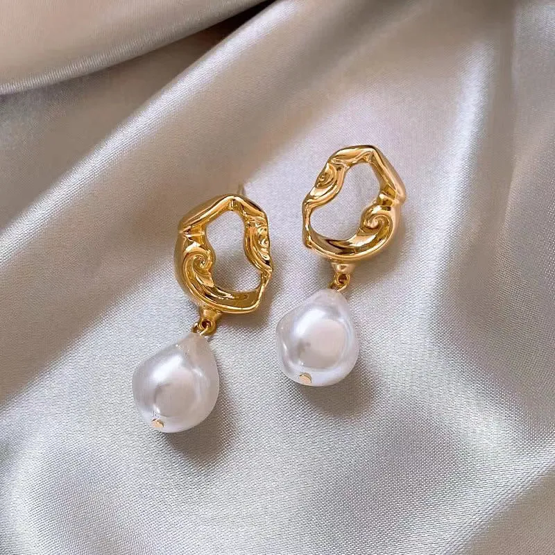 Just Lil Things Gold Pin Earrings jlt12138