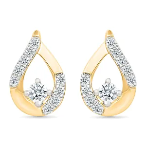 Keren Gold & Diamond Earrings