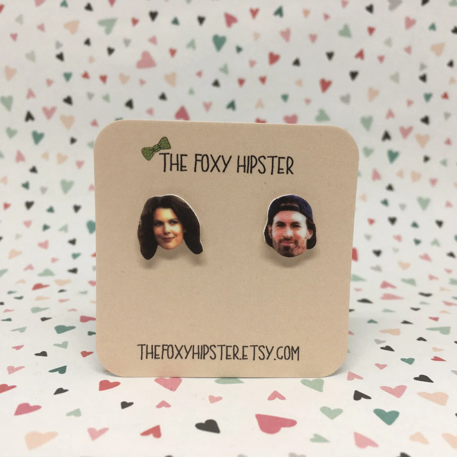 Luke and Lorelai Stud Earrings