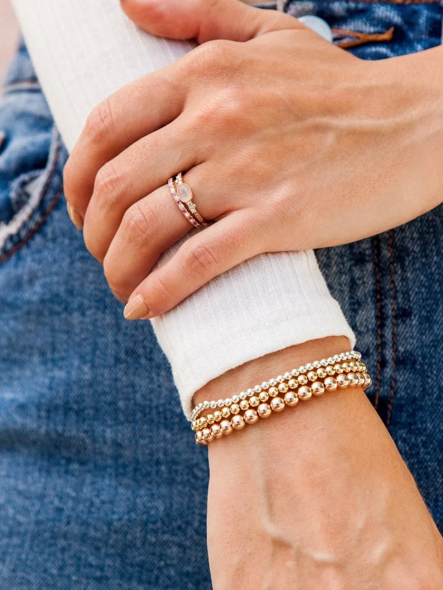 Mixed Metal Everyday Bracelet Set