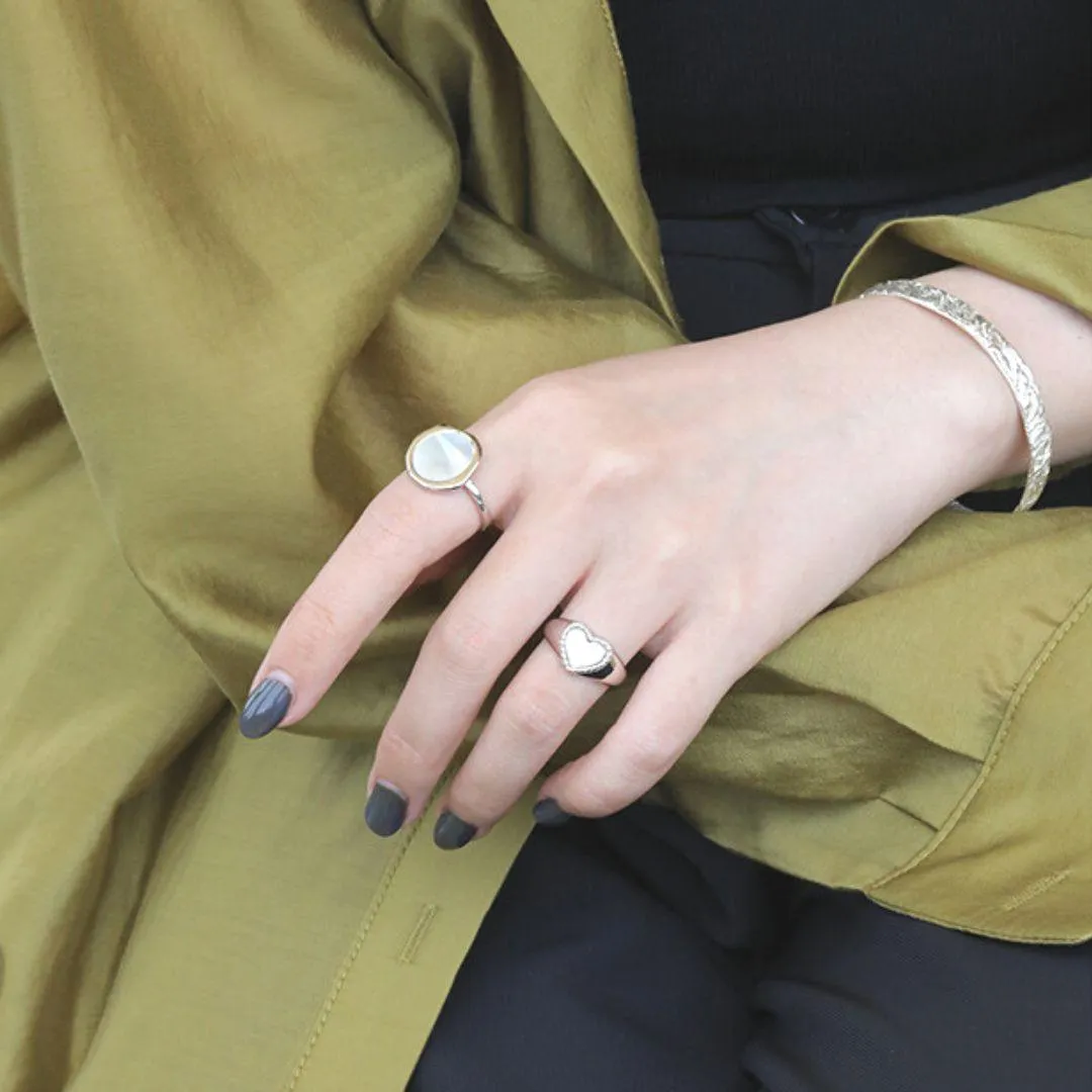 Mother Of Pearl Ring