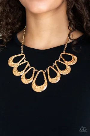 Necklace Teardrop Envy - Gold N318