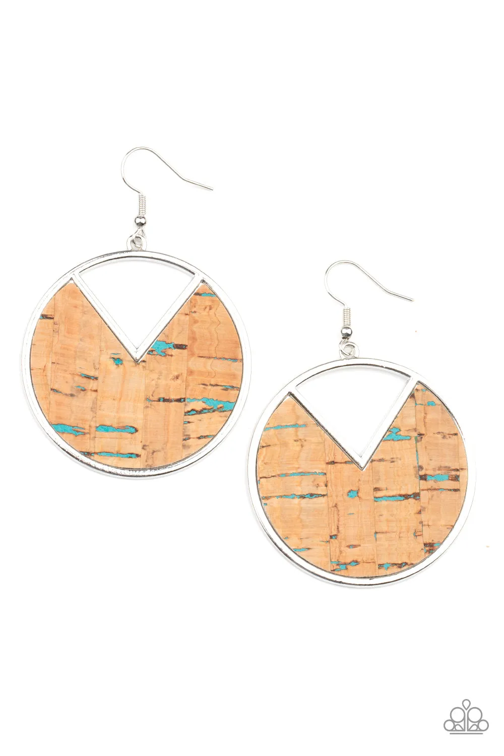 Nod to Nature Blue-Earrings