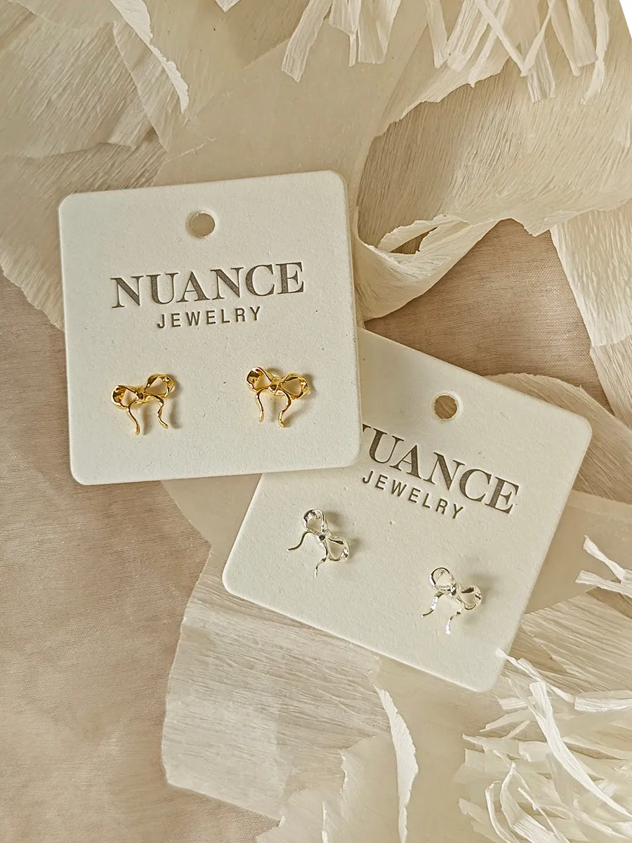 Nuance Tiny Bow Studs