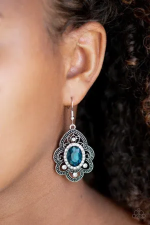 Paparazzi Earring ~ Reign Supreme - Blue