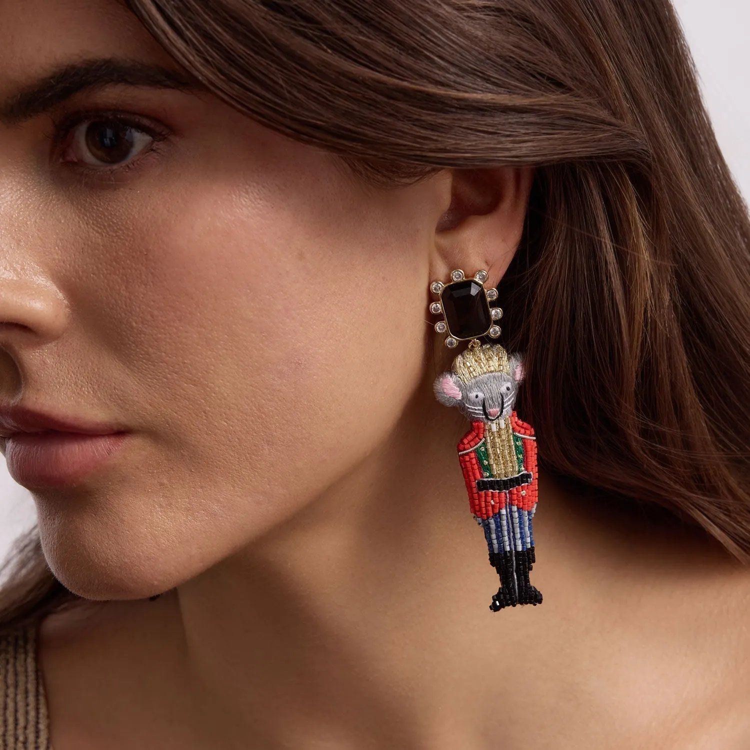 Rat King Earrings by Mignonne Gavigan