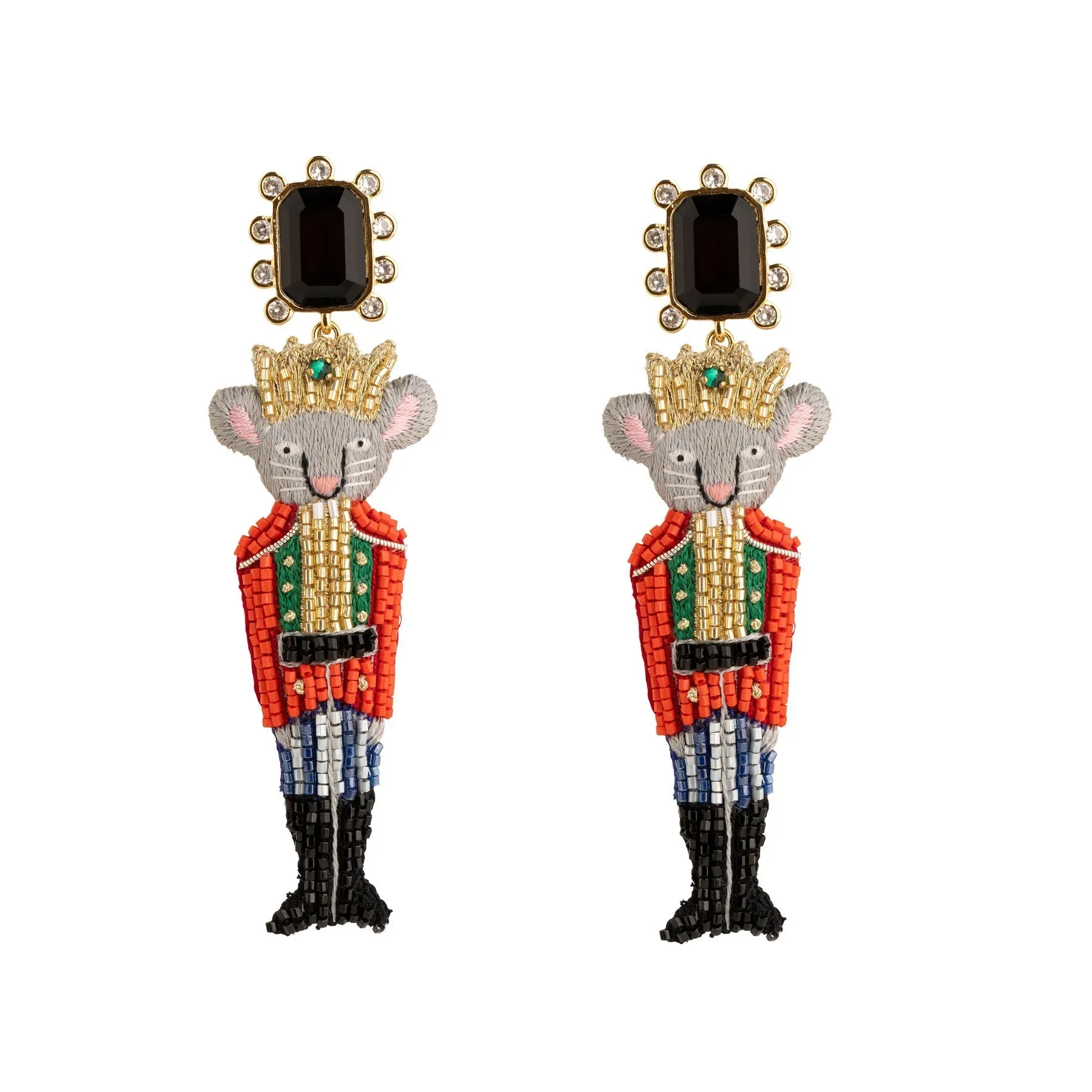 Rat King Earrings by Mignonne Gavigan