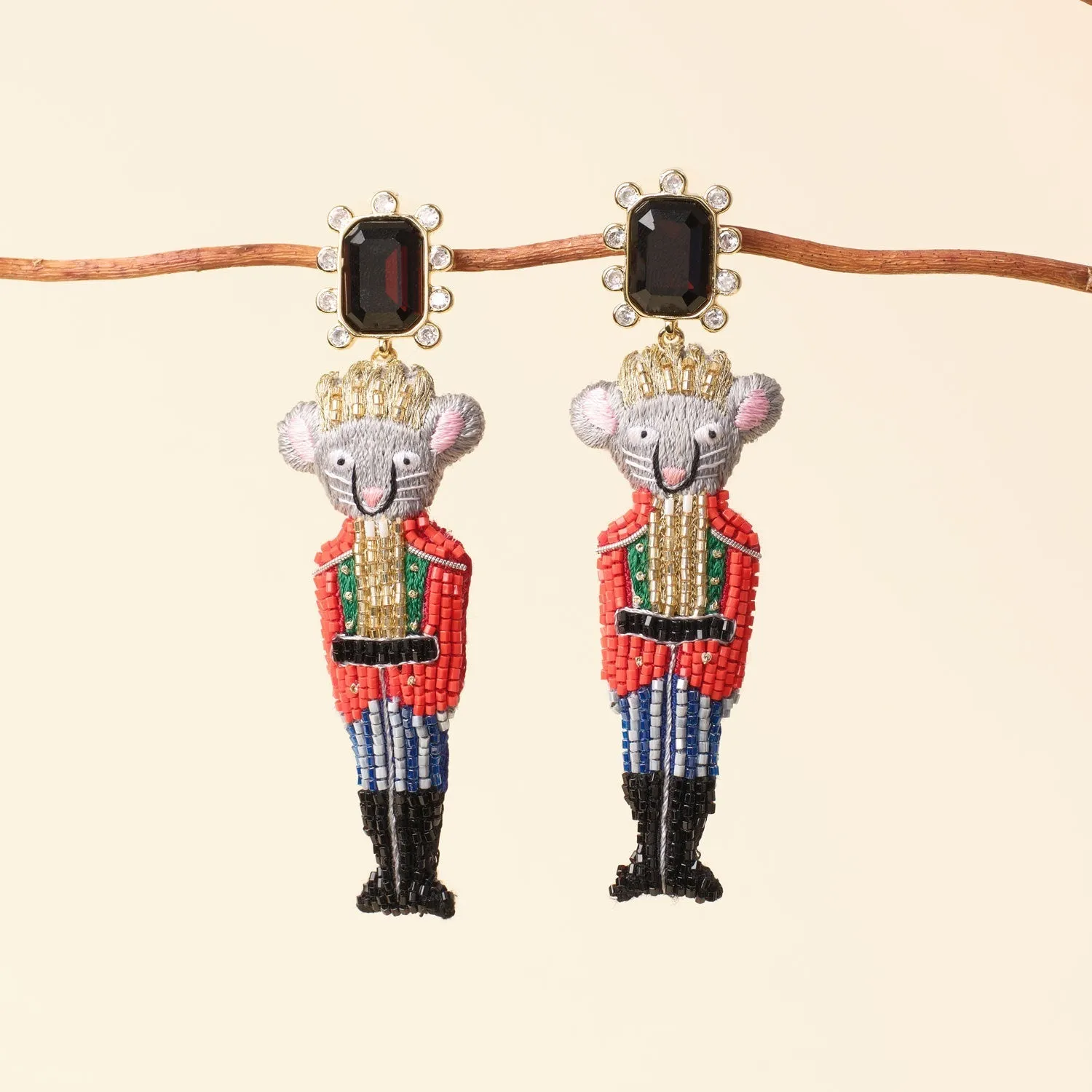 Rat King Earrings by Mignonne Gavigan