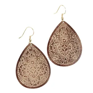 Regal Teardrop Earrings