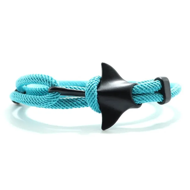 Scuba Diver Adjustable Manta Bracelet - Various Colors