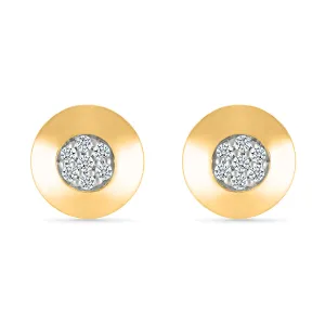 Shimmering Discs Earrings