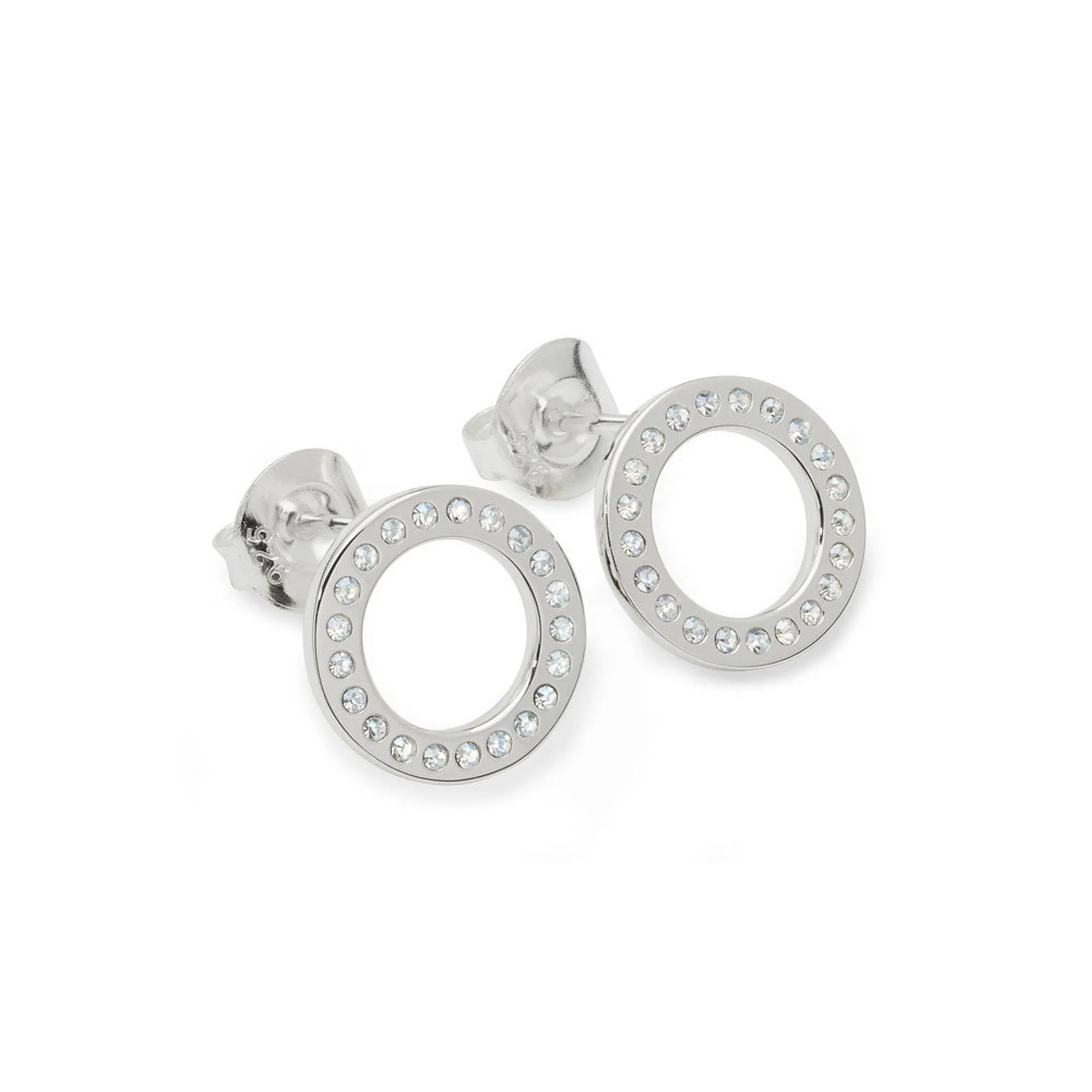 Silver Halo Studs