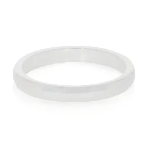 Sterling Silver 2.7mm High Dome Rings