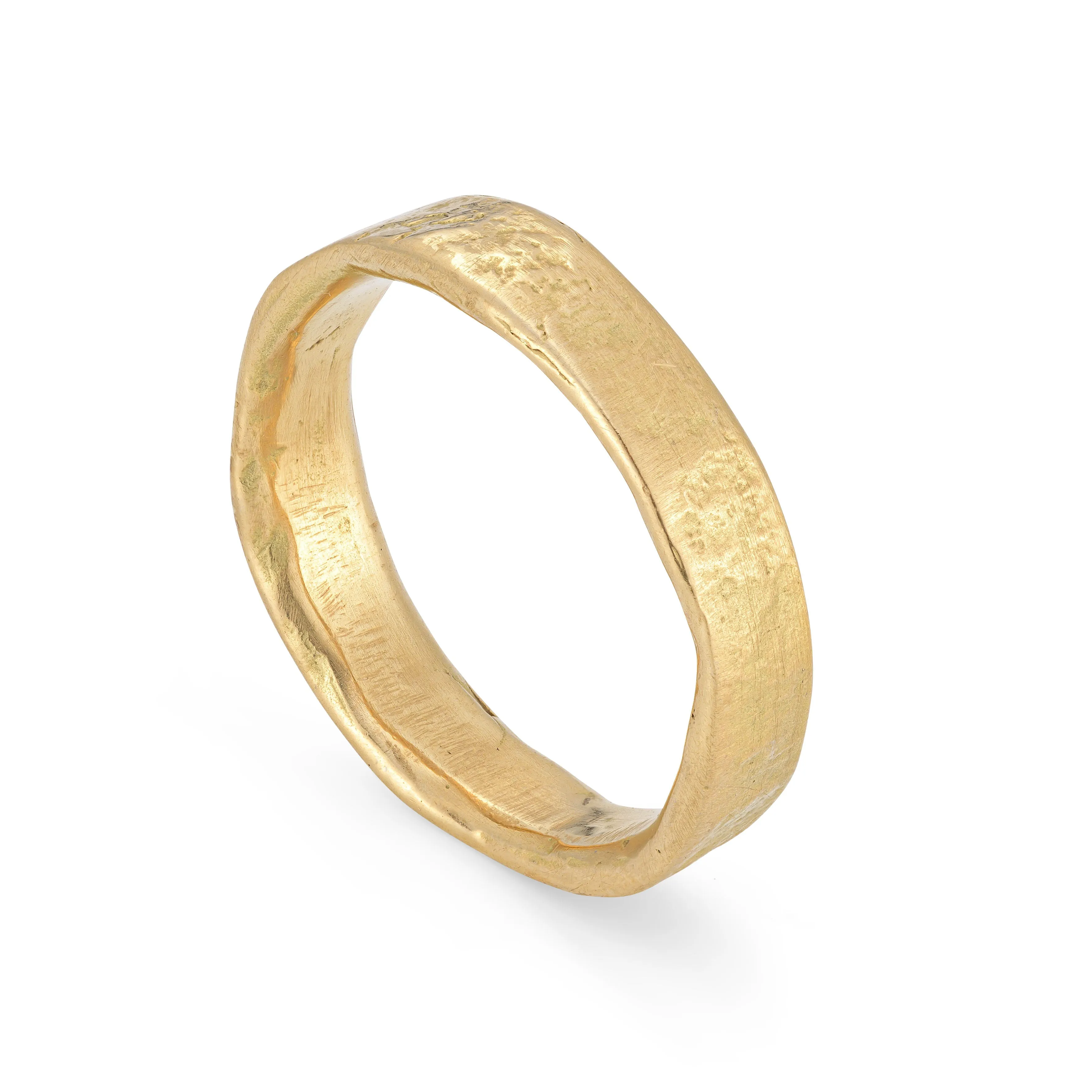 Stone Medium Ring 18ct Gold