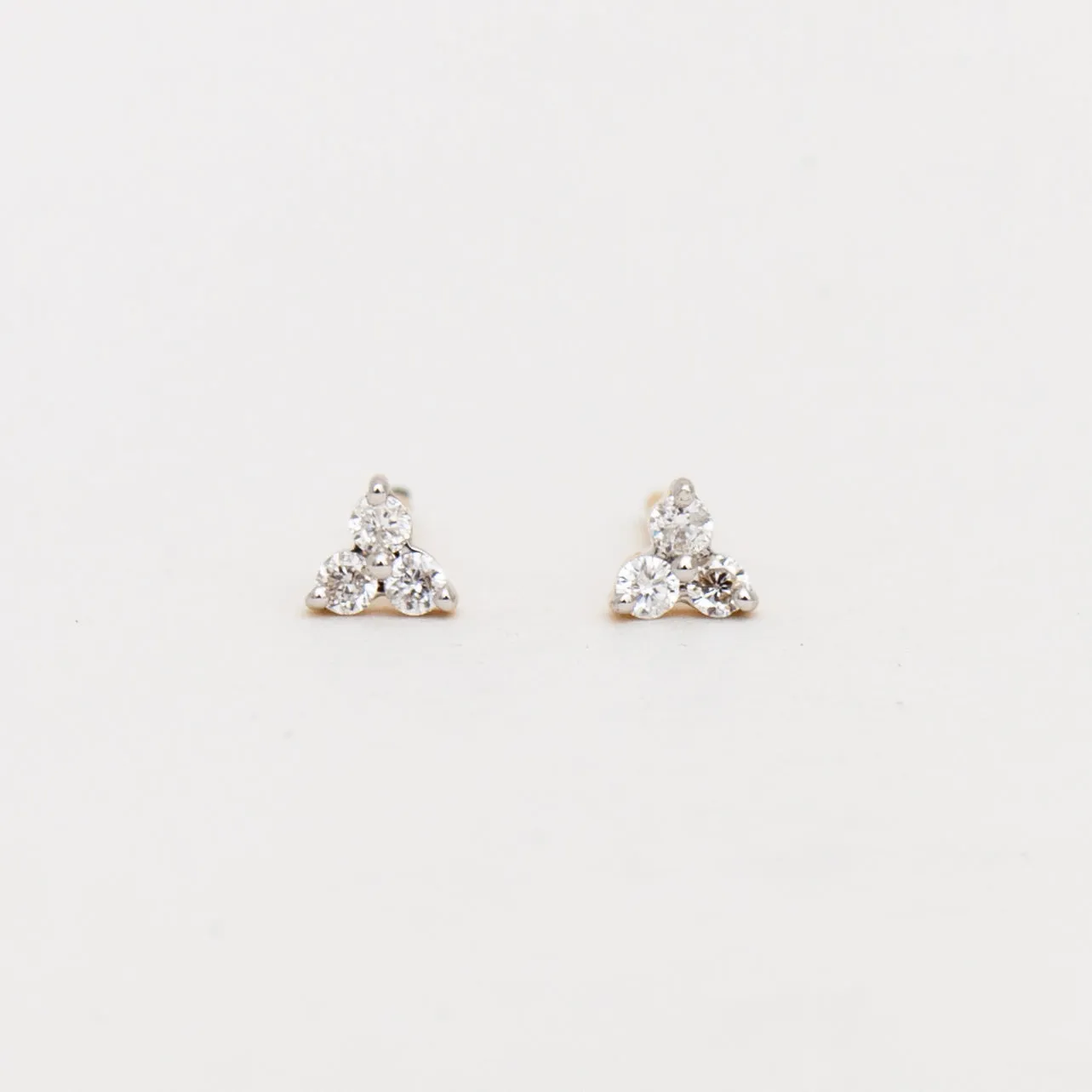 Super Tiny Diamond Cluster Studs