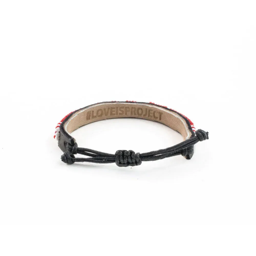 The Original Skinny LOVE Bracelet in Red