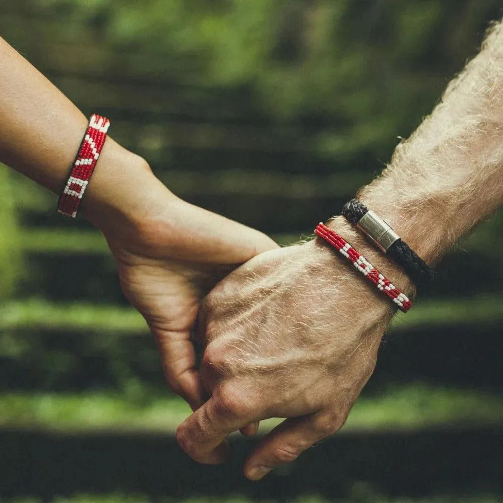 The Original Skinny LOVE Bracelet in Red