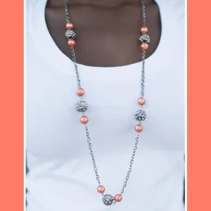 The Rocker Orange Necklace