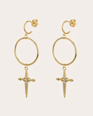 The Serene Beverly earrings - gold plated