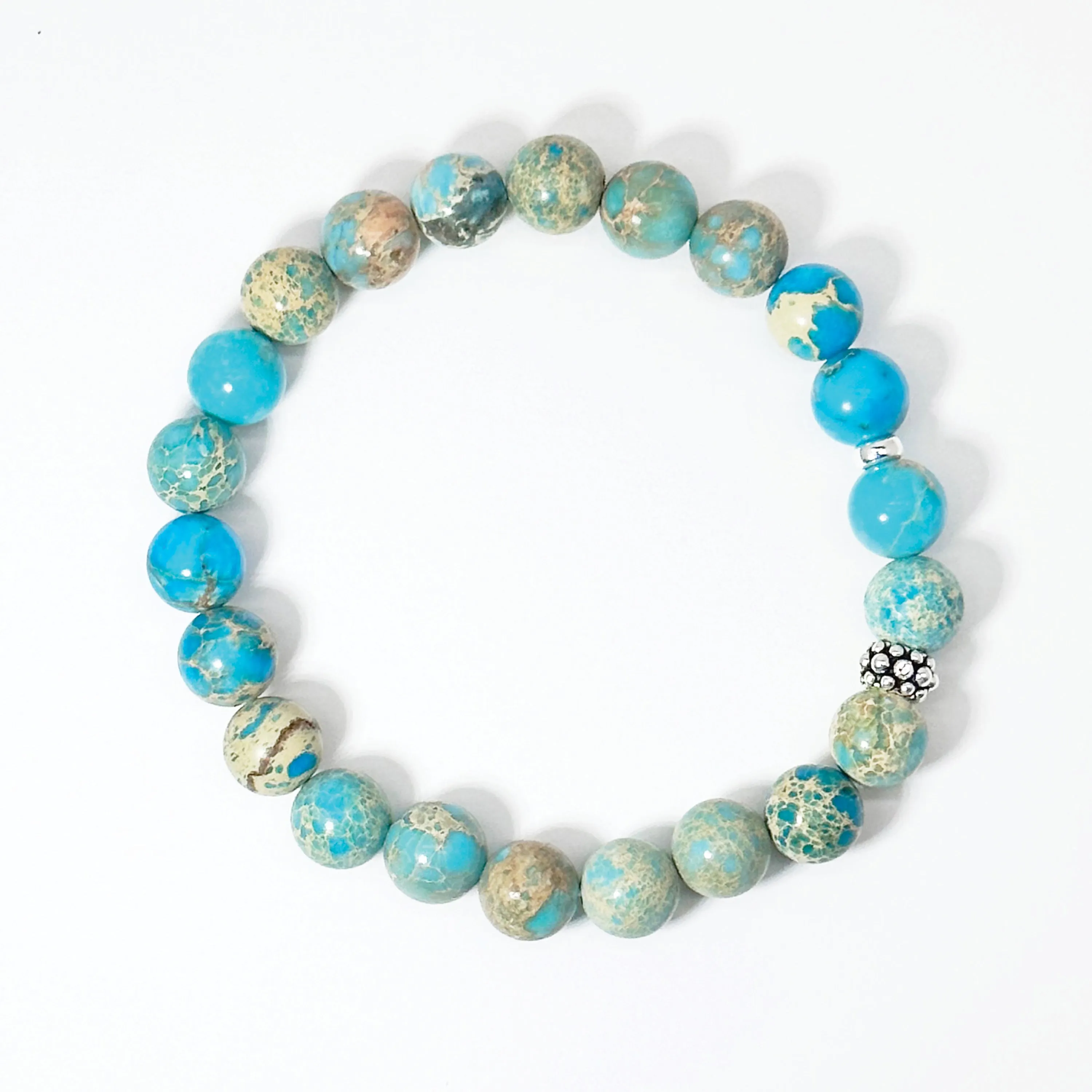 Turquoise Emperor Jasper Bracelet