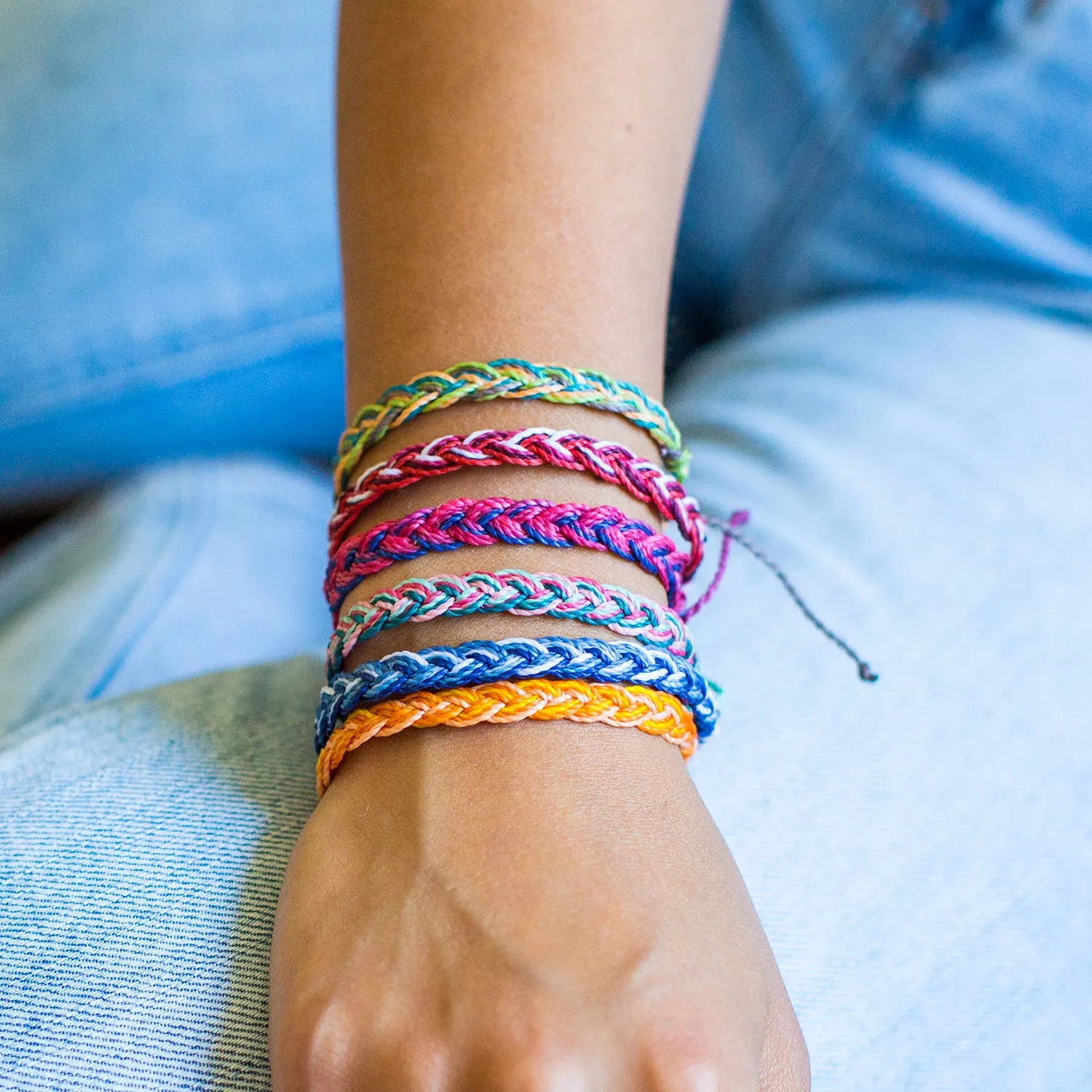 Water Elements String Bracelets: Blackberry